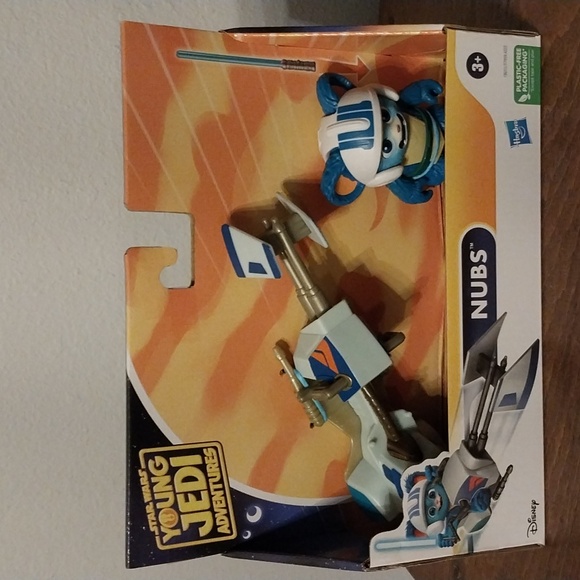 Star Wars Young Jedi Adventures Nubs and Speeder Bike Vehicle Set New - Picture 1 of 2
